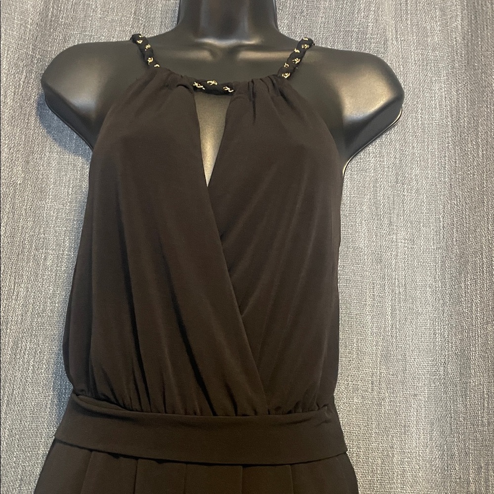 Guess Los Angels Black Studded Jumpsuit